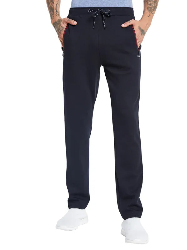 Octave Men Mid-Rise Cotton Track Pants