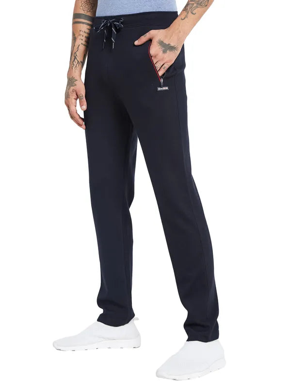 Octave Men Mid-Rise Cotton Track Pants