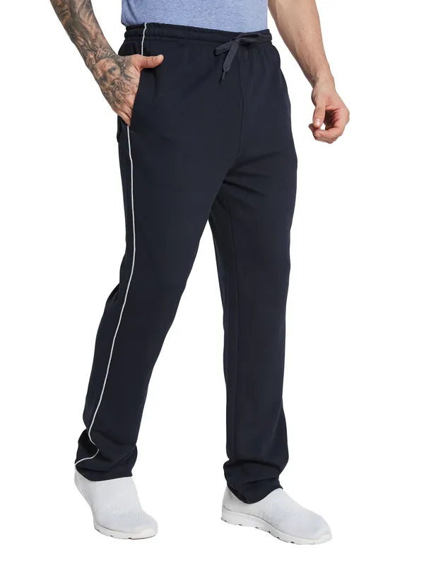 Octave Men Side Panel Details Cotton Regular Fit Track Pants