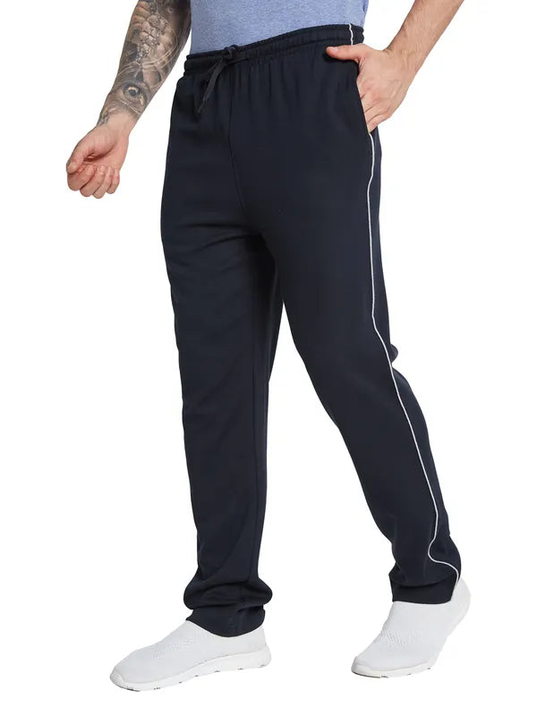 Octave Men Side Panel Details Cotton Regular Fit Track Pants