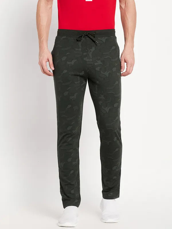 Men Dark Olive Trackpant