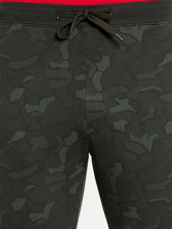 Men Dark Olive Trackpant