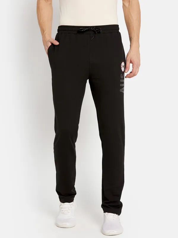 Men Black Trackpant