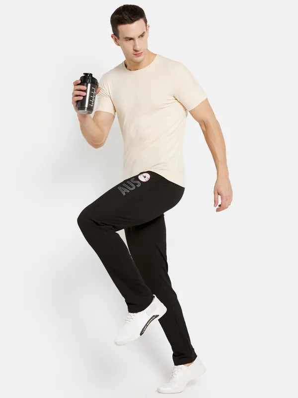 Men Black Trackpant
