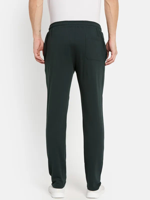 Men Mountain Green Trackpant