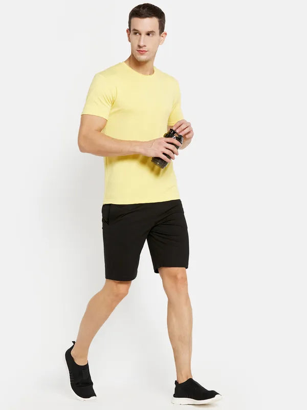 Men Black Short