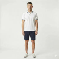 Men Dark Navy Solid Shorts