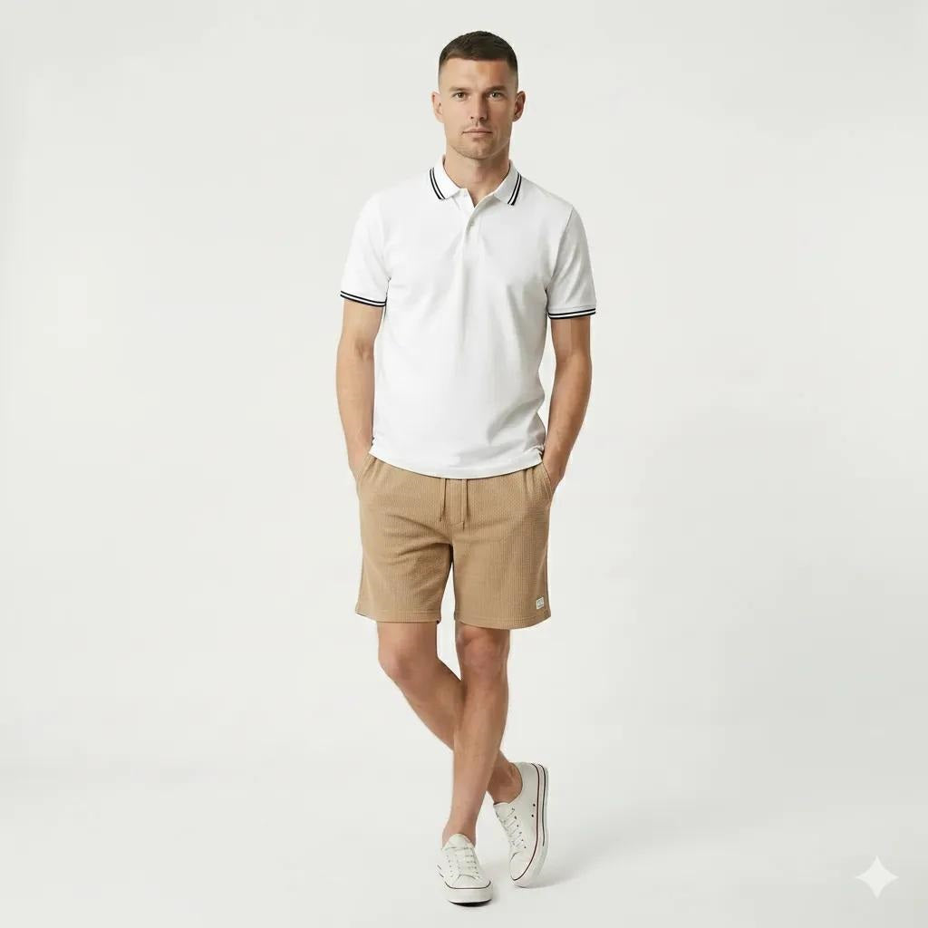 Men Fossil Solid Shorts
