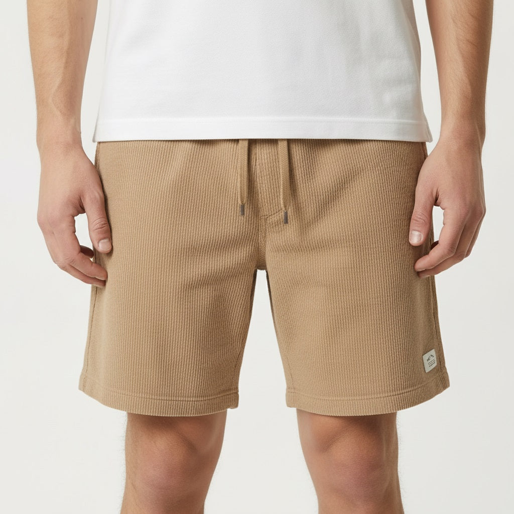 Men Fossil Solid Shorts