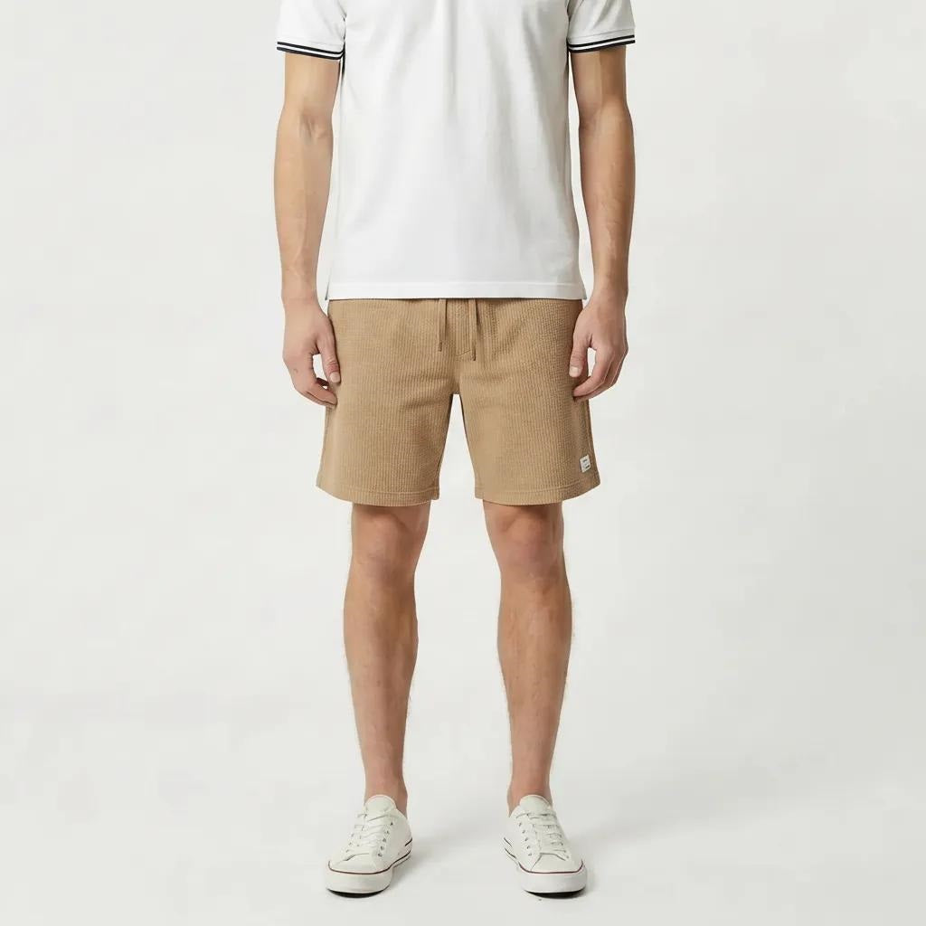 Men Fossil Solid Shorts