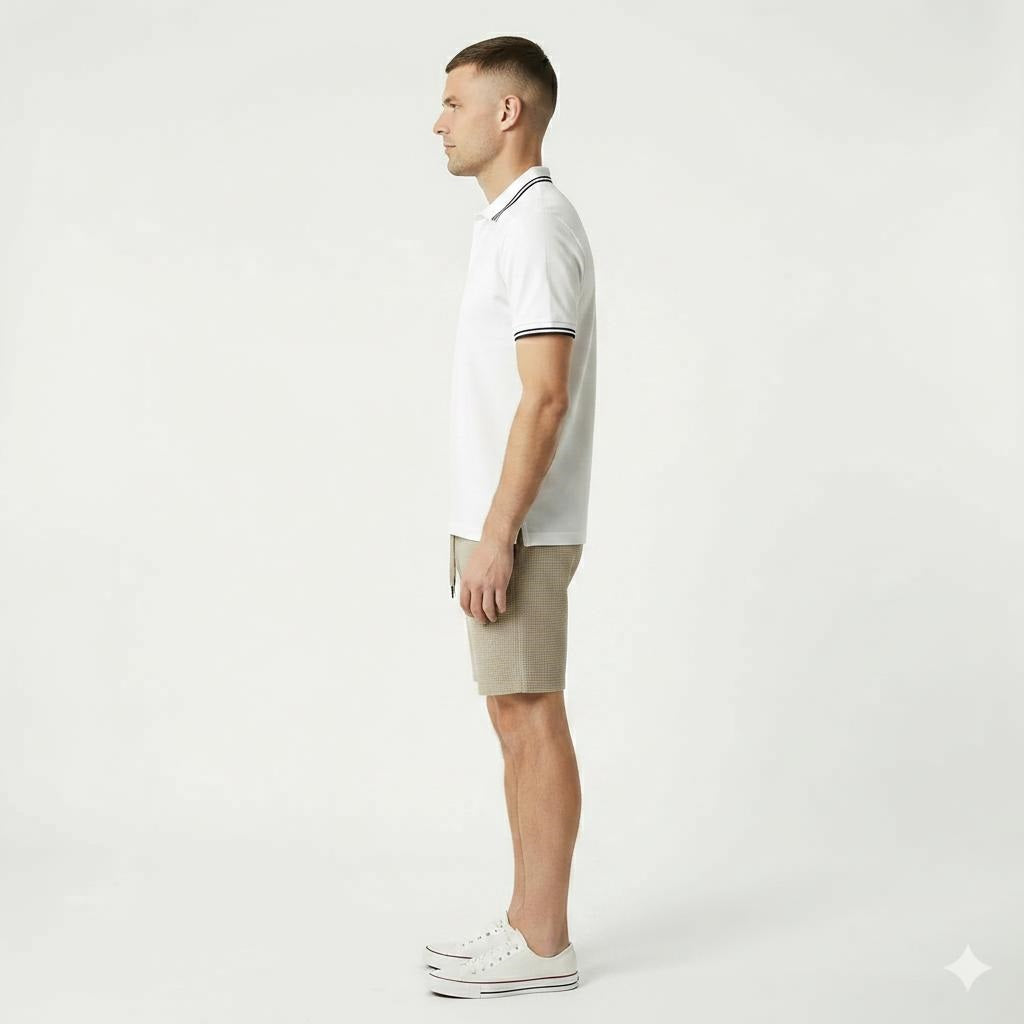 Men Sand Solid Shorts