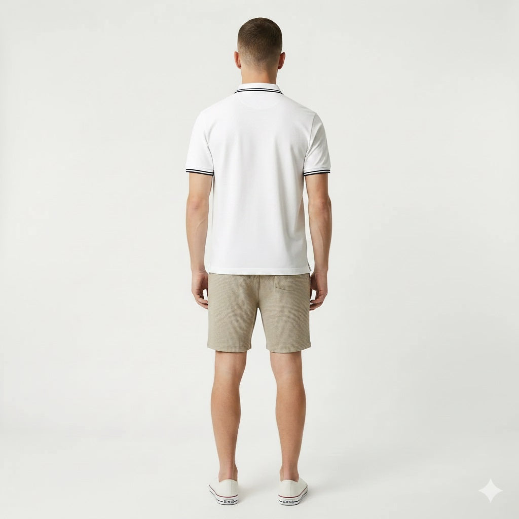 Men Sand Solid Shorts