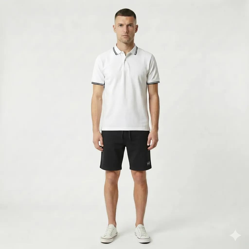Men Black Solid Shorts