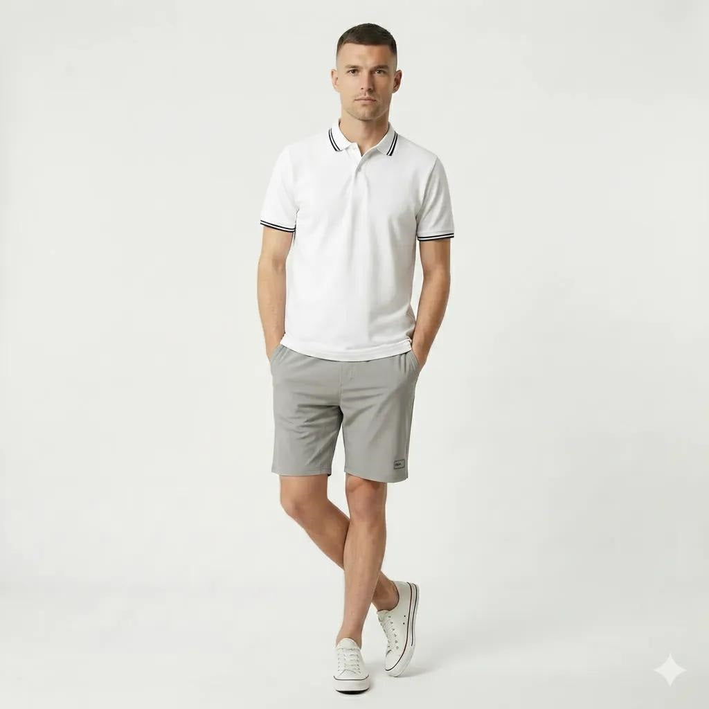 Men Sand Solid Shorts