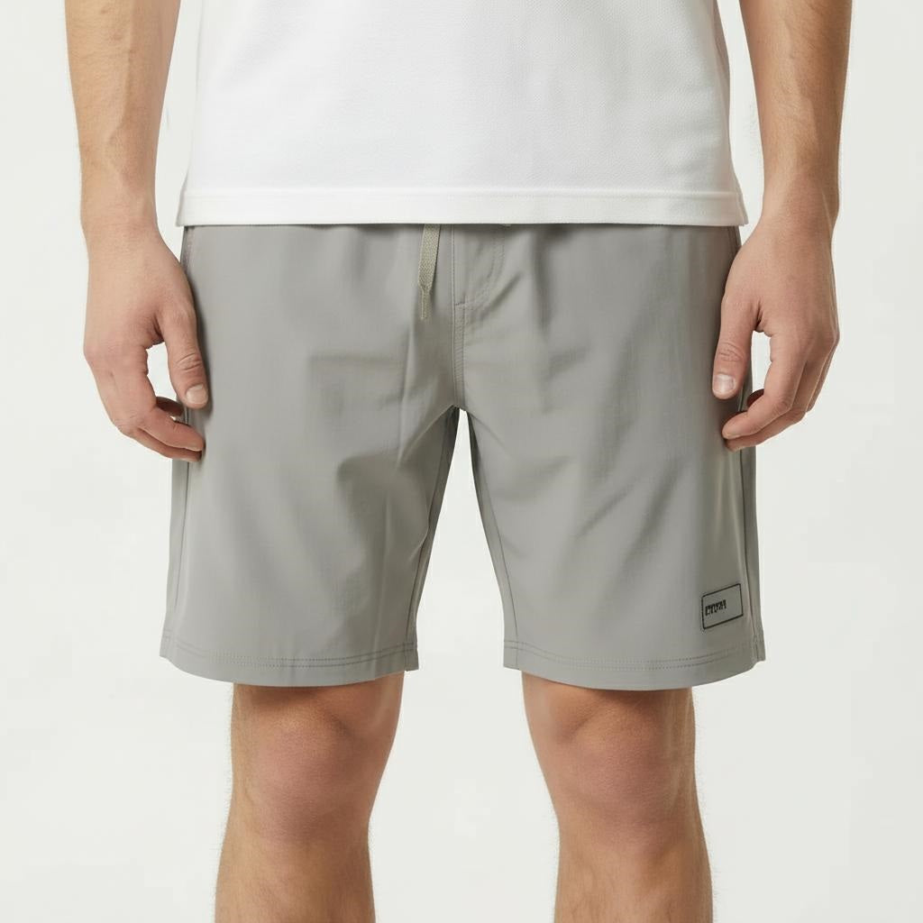 Men Sand Solid Shorts