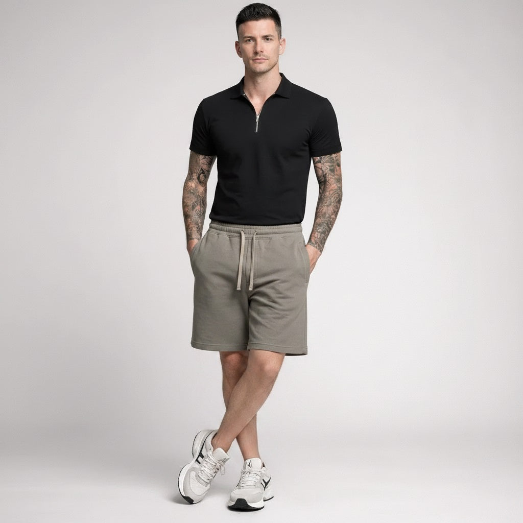 Men Stone Solid Shorts
