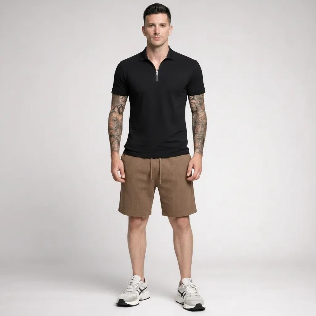 Men Malt Solid Shorts