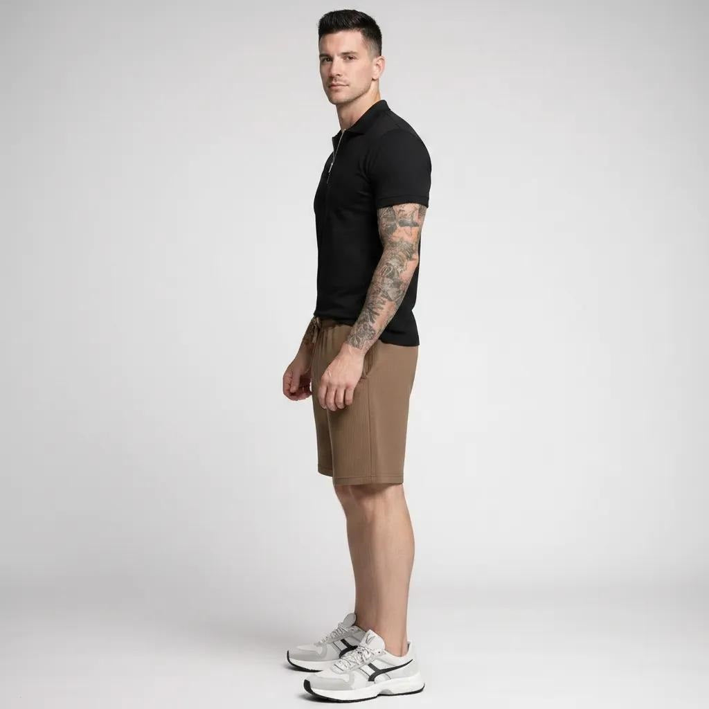 Men Malt Solid Shorts