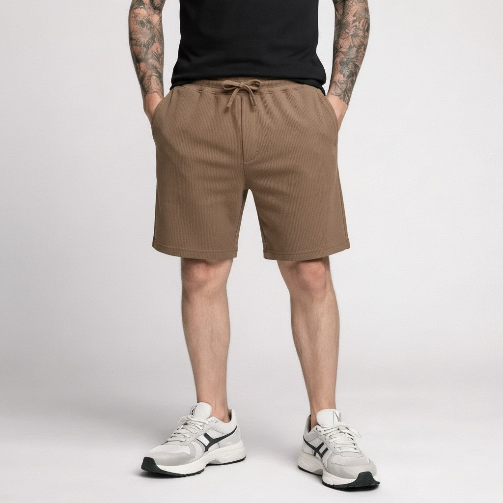 Men Malt Solid Shorts