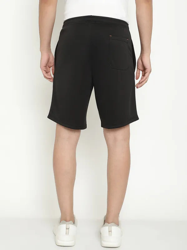 Octave Men Mid-Rise Cotton Sports Shorts