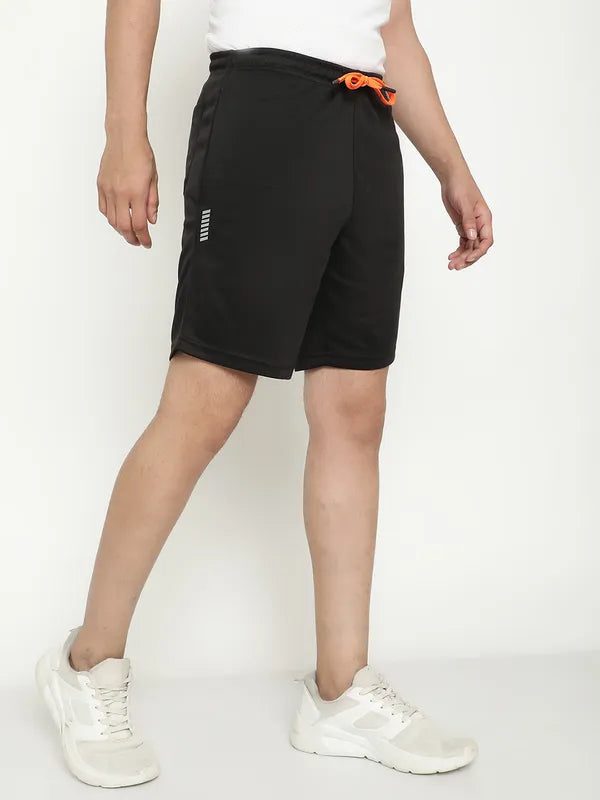 Octave Men Mid-Rise Cotton Sports Shorts