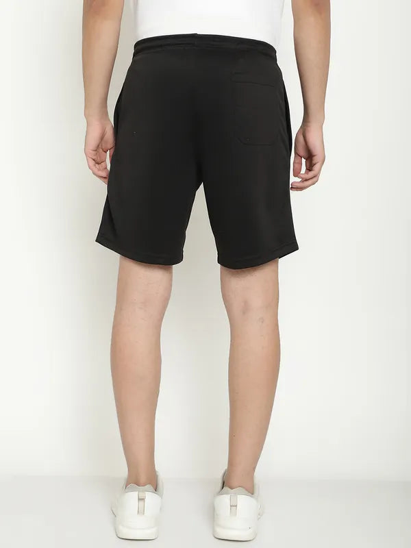 Octave Men Mid-Rise Cotton Sports Shorts