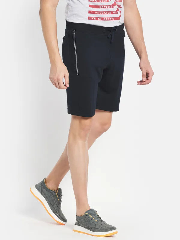 Men Navy Shorts