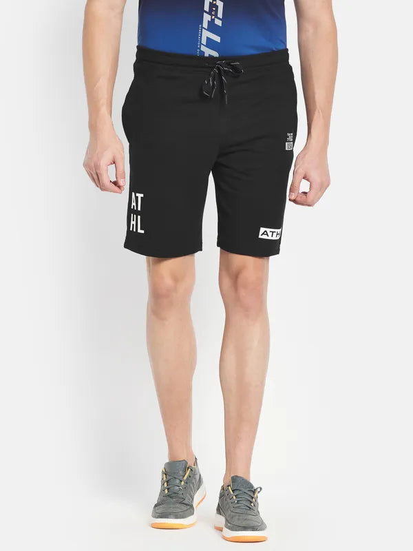 Men Black Shorts