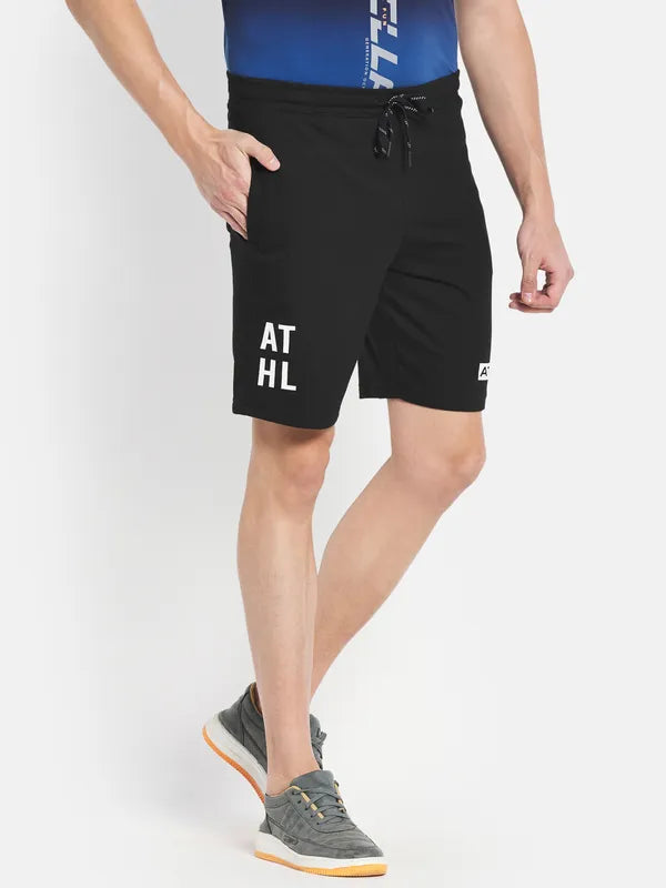 Men Black Shorts