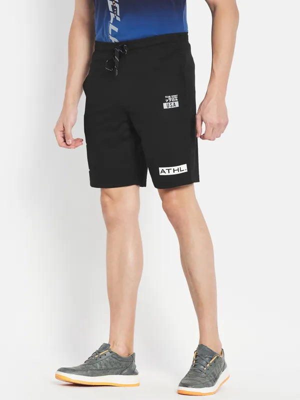 Men Black Shorts