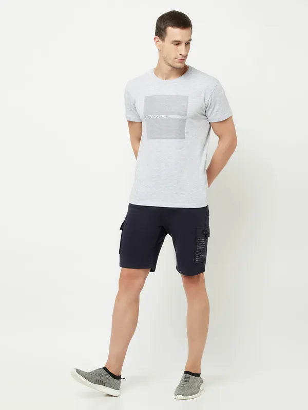 Octave Men Black Sports Shorts