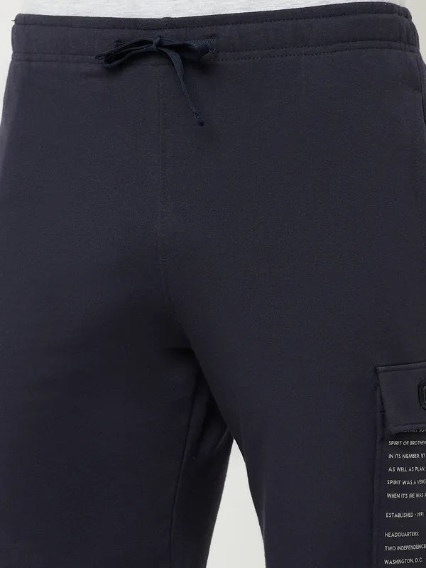 Octave Men Black Sports Shorts