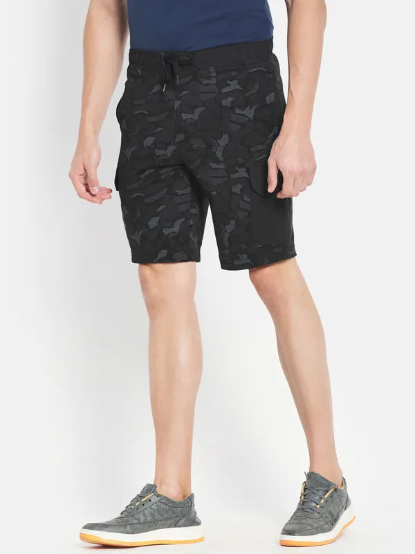 Men Black Shorts
