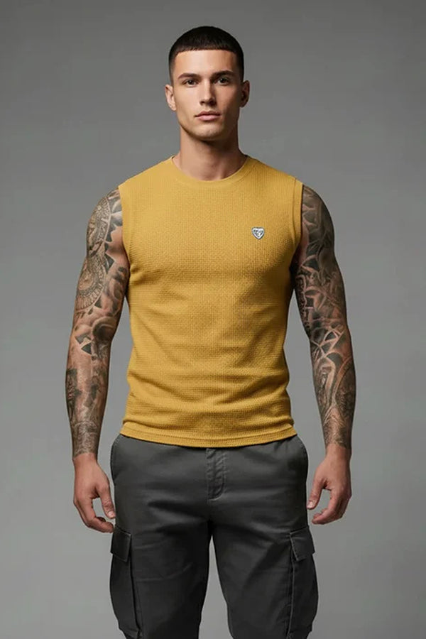 Men Solid Round Neck T-shirt