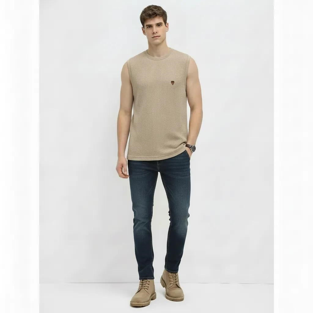 Men Safari Brand Logo T-shirt