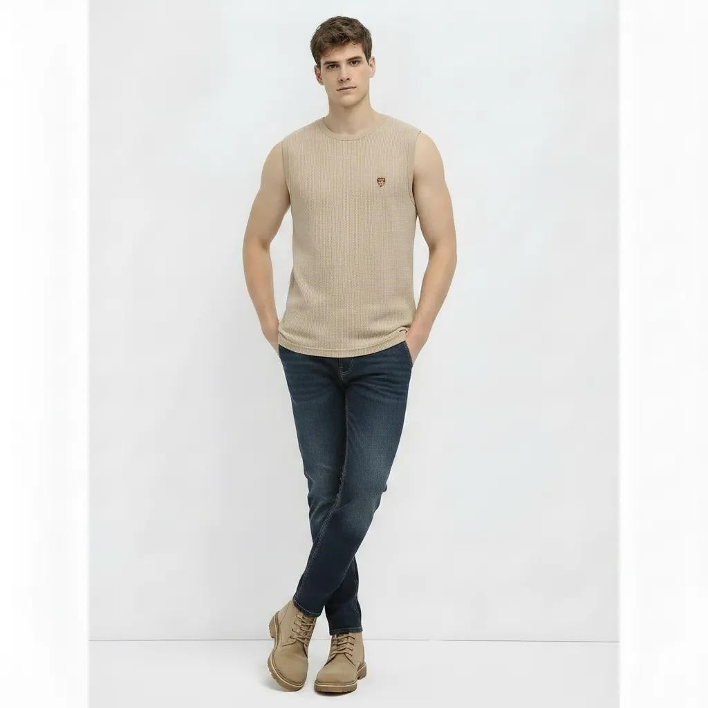Men Safari Brand Logo T-shirt