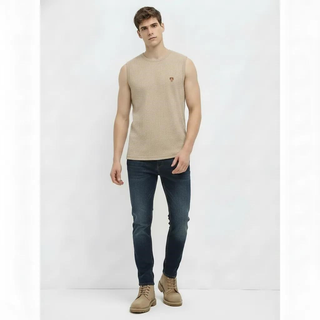 Men Safari Brand Logo T-shirt