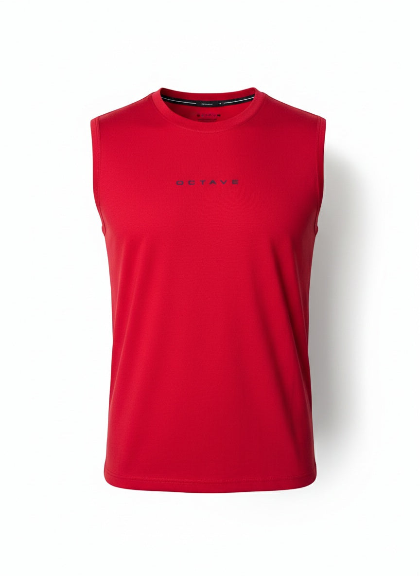 Men Brick Round Neck Typography Printed T-shirt