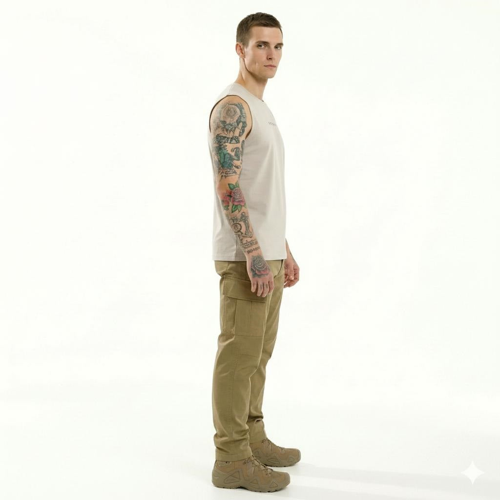 Men Brand Logo Printed T-shirt