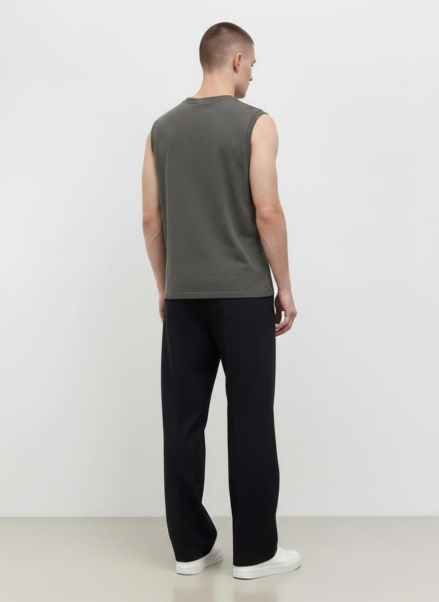 Men Oilve Brand Logo T-shirt