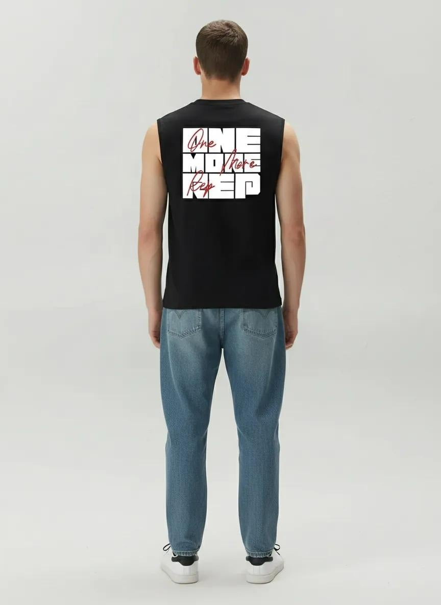 Octave Men Black Typography Printed T-shirt