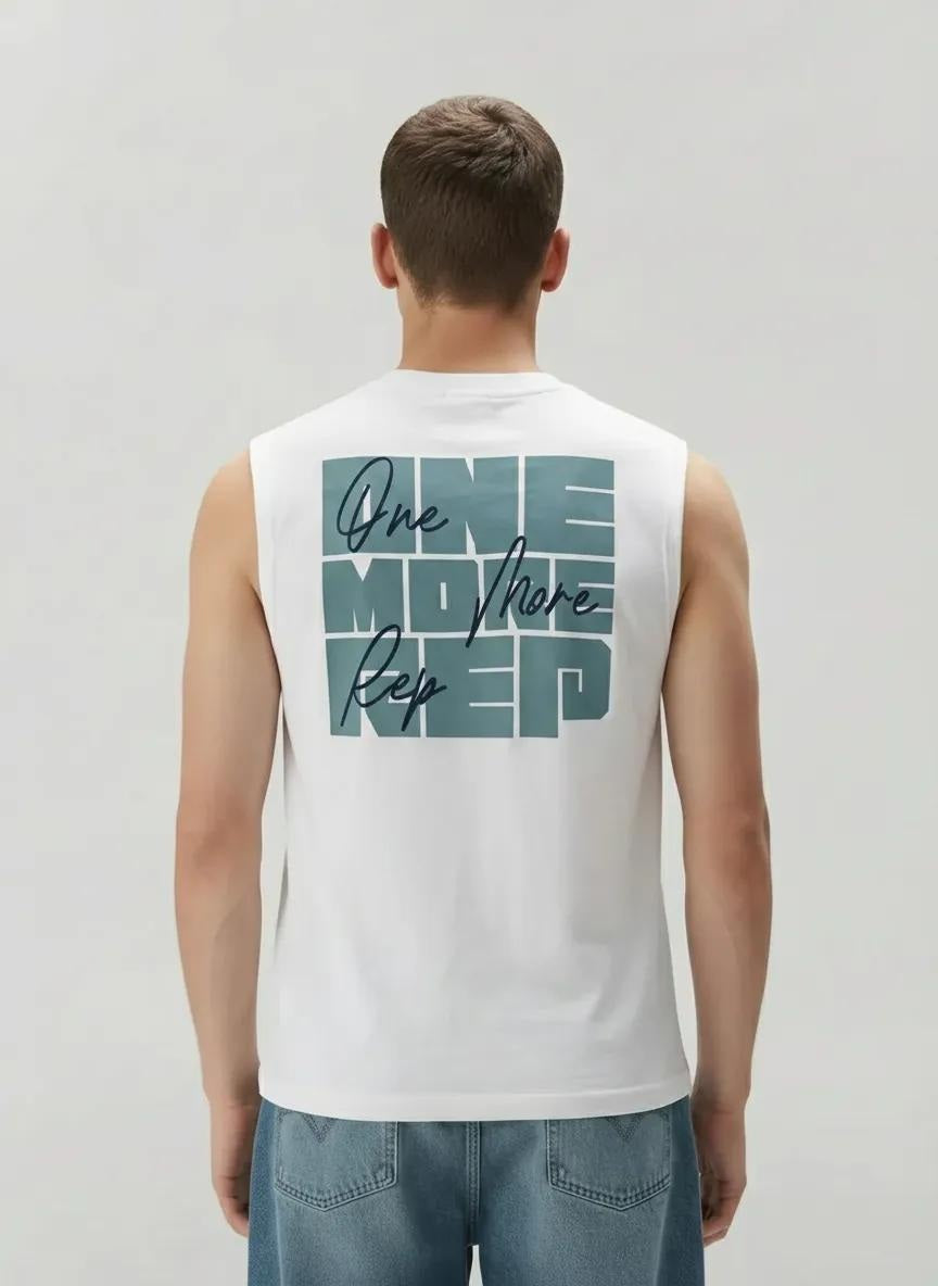 Octave Men Bottle Green Typography Printed T-shirt