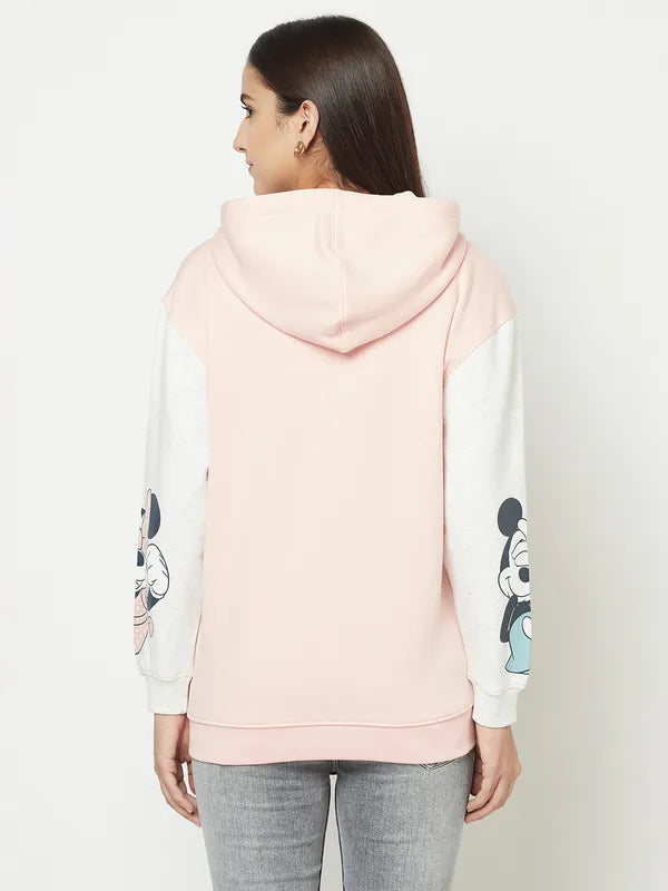 Women Pastel Pink Sweatshirts