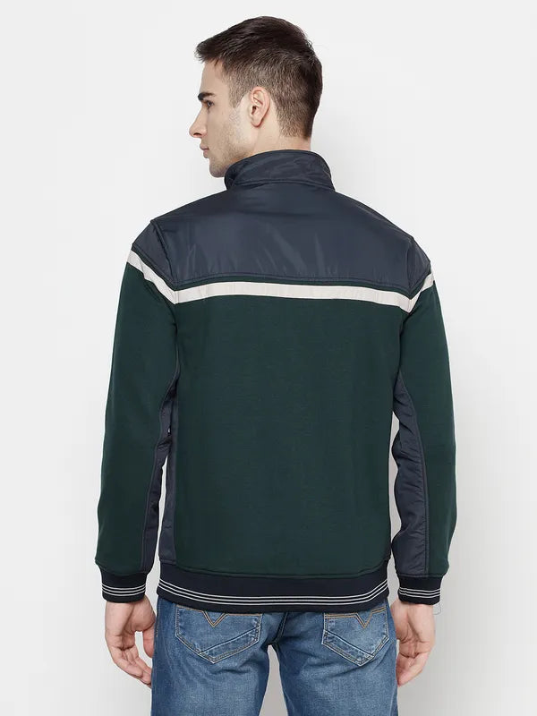 Men Mountain Green Sweatshirts