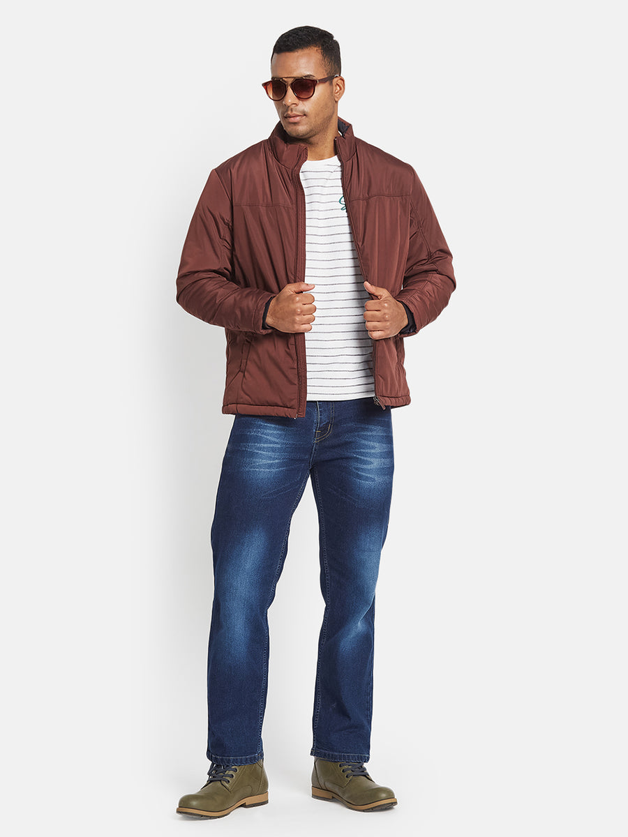 ジャケット・アウター maron Buy Arrow Sports Stand Collar Fleece Bomber Jacket - NNNOW.com