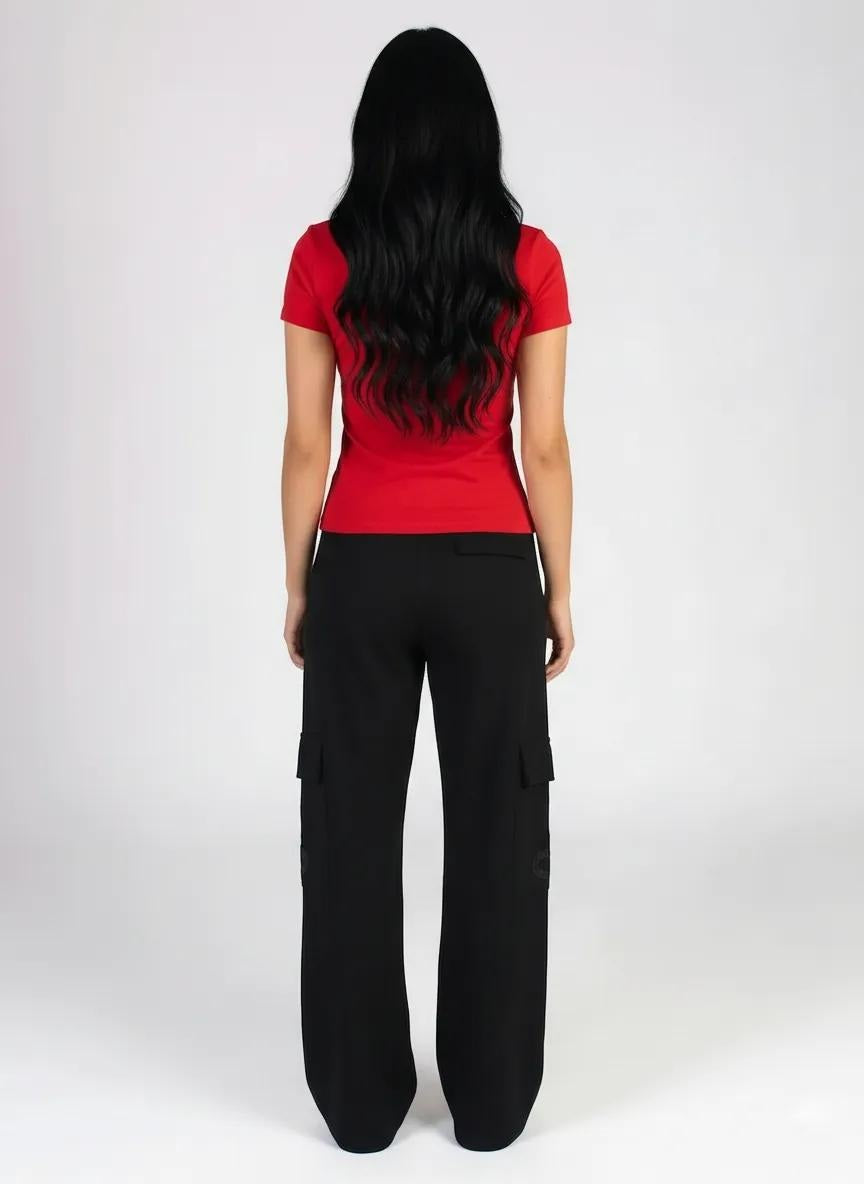 Women Brick Solid T-shirt