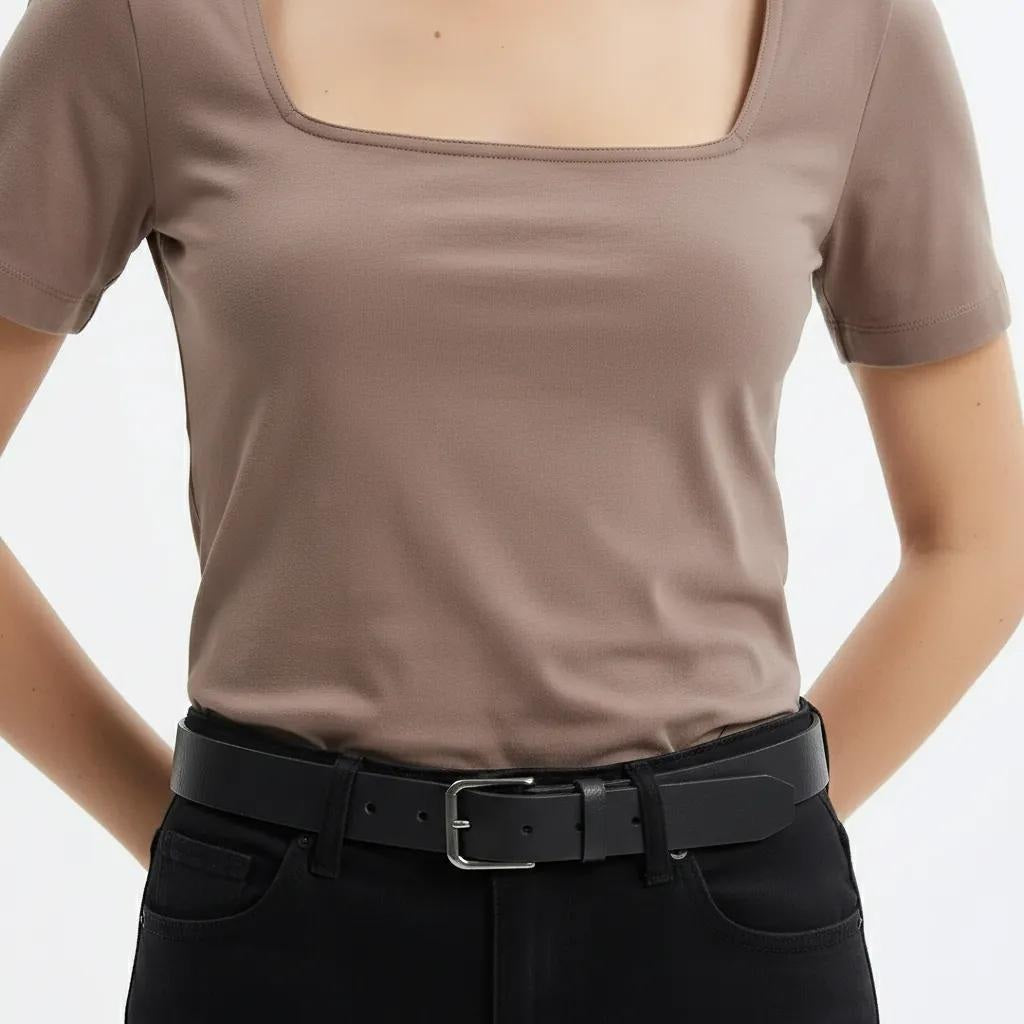 Women Desert Solid T-shirt