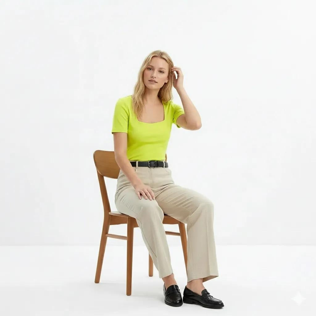 Women Solid T-shirt