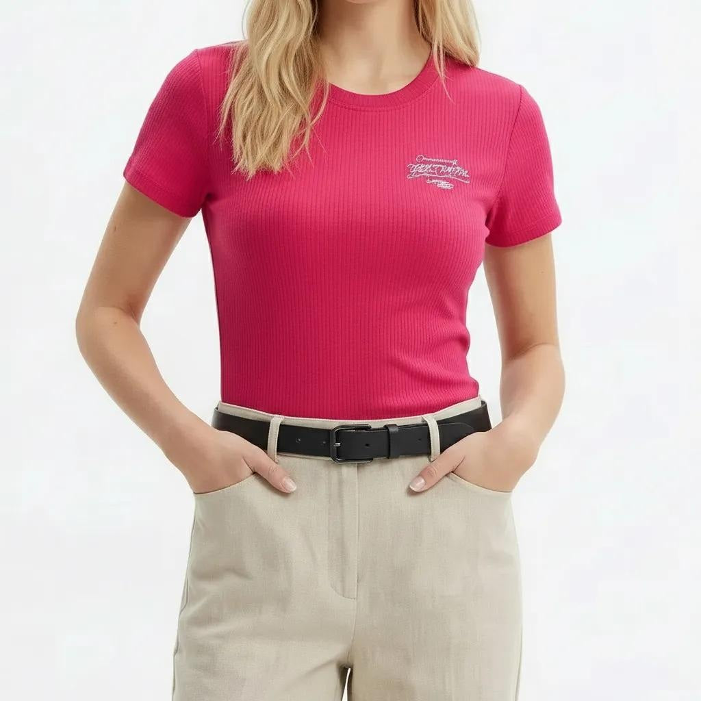 METTLE Women Berry T-shirt