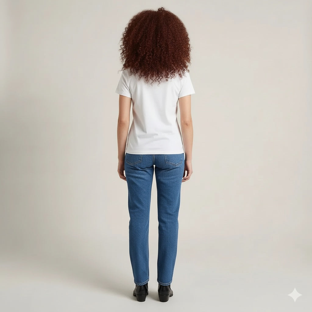 Women Solid Round Neck T-Shirt